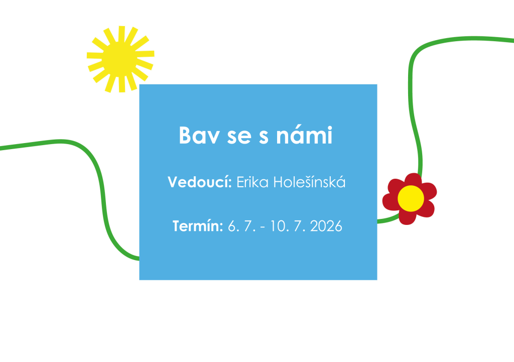 Bav se s námi