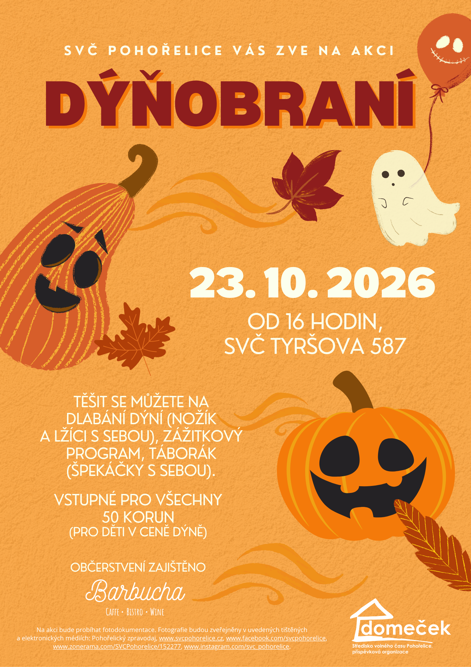 Dýňobraní v SVČ Pohořelice