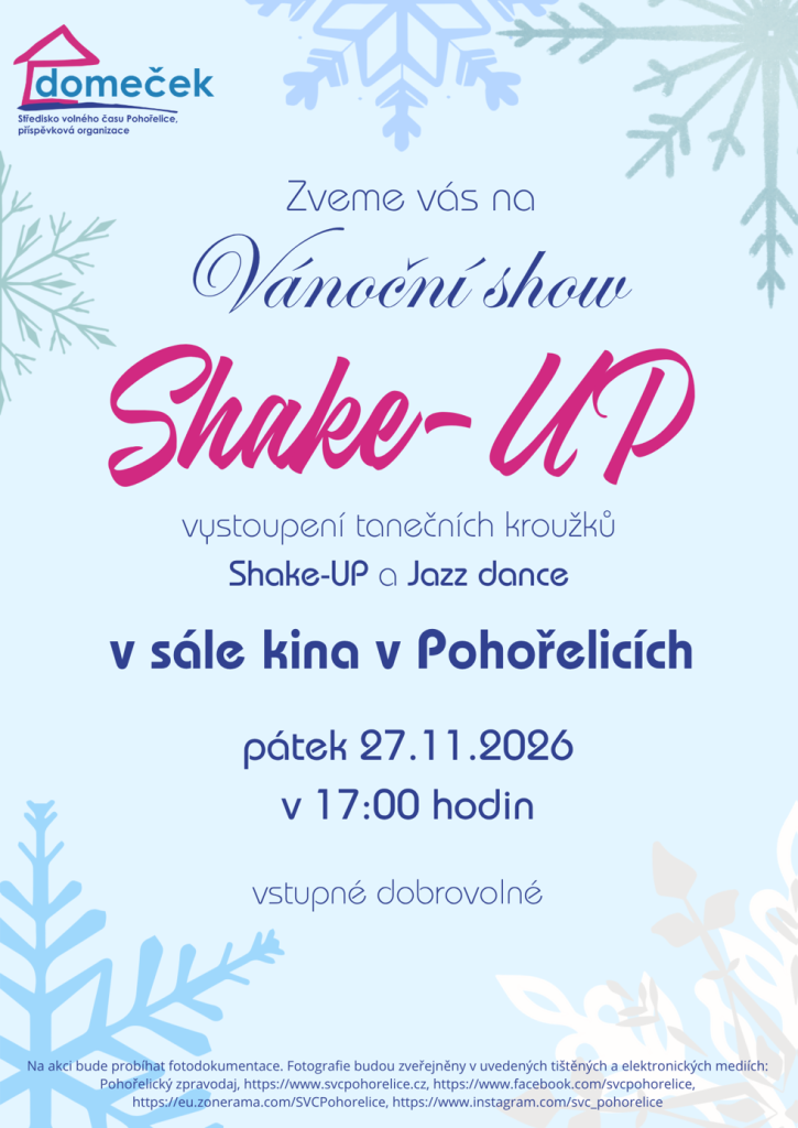Vánoční show Shake-UP!
