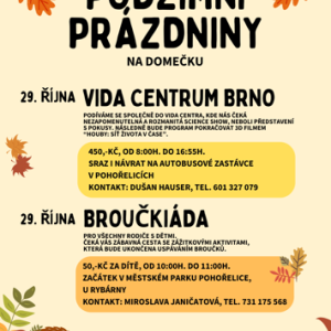 Podzimní prázdniny na Domečku