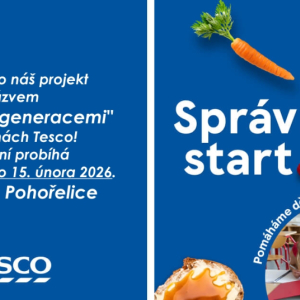 Hlasujte pro náš projekt s názvem Most mezi generacemi v prodejnách Tesco