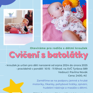 Cvičení s batolátky