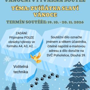 Vánoční výtvarná soutěž: Zvířátka slaví Vánoce